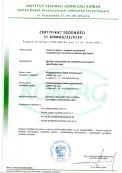 Certyfikat KOMAG do 21.09.2027 male
